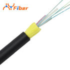 Single Sheath ADSS Fiber Optic Cable Power Overhead Non Metallic 4-288 Core