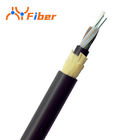 Double Sheath ADSS Fiber Optic Cable 4 Core 288 Core Overhead Non Metallic