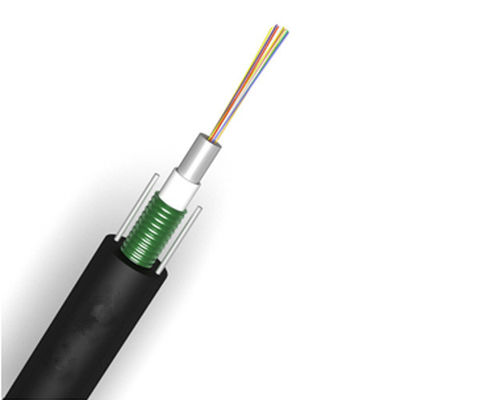 GYTA333 Outdoor Armored Fiber Optic Cable Anti Mouse Anti Corrosion Single Mode 4 288 Core